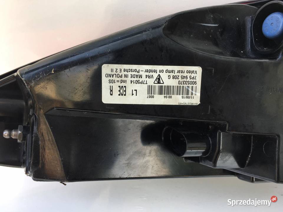 PORSCHE CAYENNE 7P5 PRAWA LAMPA TYŁ Ostroróg