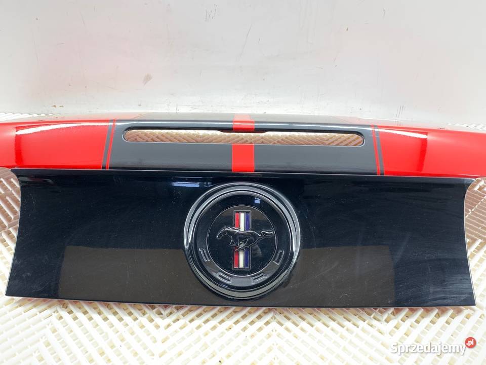 KLAPA TYŁ FORD MUSTANG V SportowyCoupe Race Red osobowe