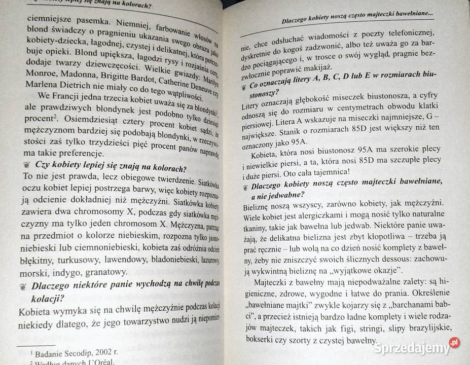 Co mężczyźni chcą wiedzieć o kobietach ML de Chełm