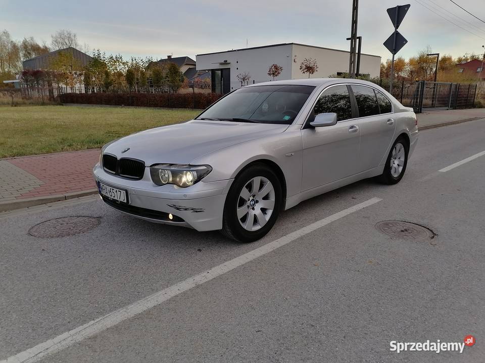 BMW 7 E65 30 diesel 204 Automat Sprawny super Mińsk Mazowiecki sprzedam