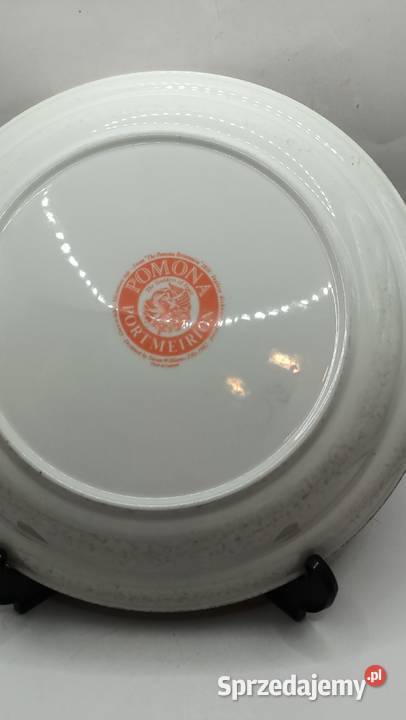 Talerz duży ceramika obiadowy na ciasto Zamość