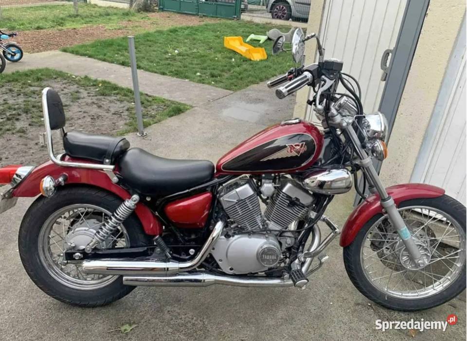 Virago 125 1998 oparcie gmole kask sprzedam