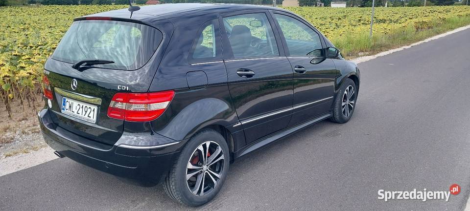 Mercedes B klasa 2007r w stanie bezwypadkowy wspomaganie kierownicy kujawsko-pomorskie Izbica Kujawska