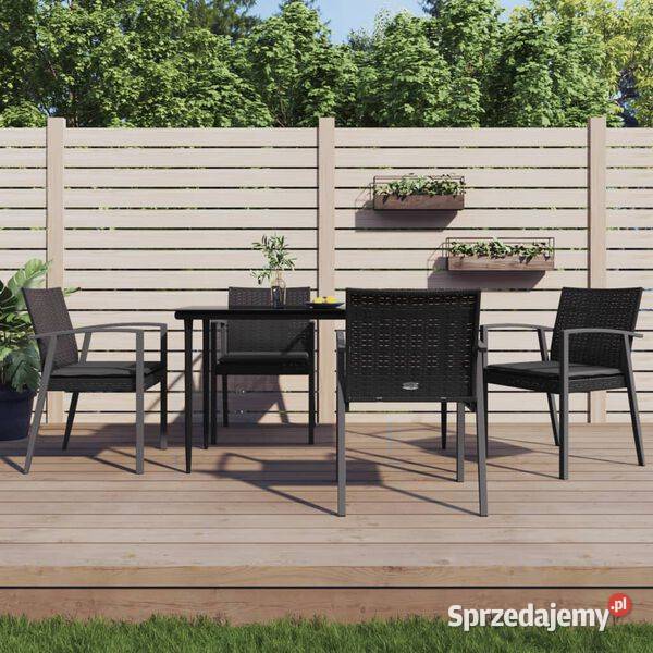 vidaXL Krzesła ogrodowe z poduszkami 4 Warszawa