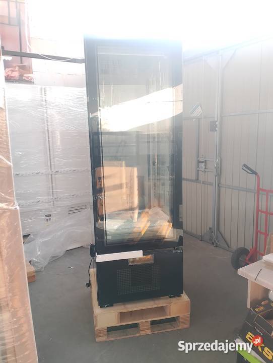 Witryna cukiernicza Słupek Tefcold NOWA CZARNA Stargard