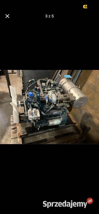 Silnik Kubota D1803T 18 diesel 266 kW Tier 4