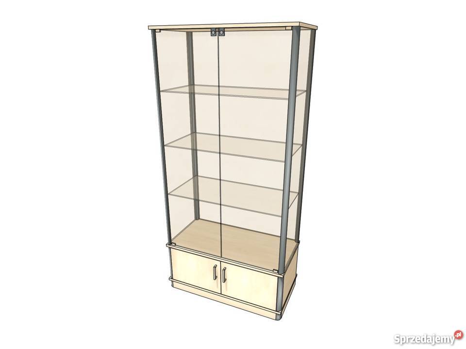 Oszklona gablota sklepowa meble sklepowe gabloty Biznes i Przemysł Nowy Dwór Mazowiecki