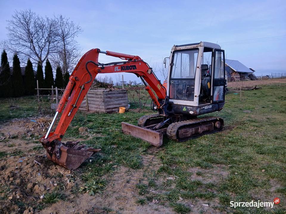 KUBOTA KX712 MINIKOPARKA 2001r 3t podkarpackie Grodzisko Górne