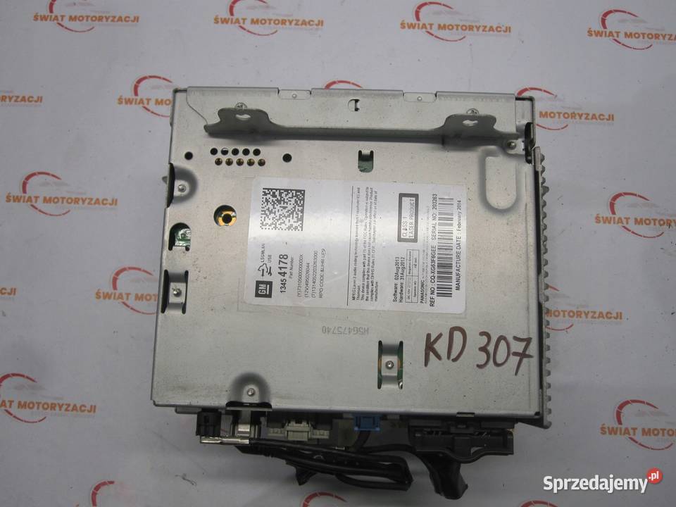 ZAFIRA III C ASTRA J radio nawigacja 13454178 Nawigacje fabryczne Kielce