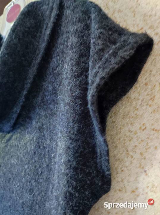 włoski włochaty wełniany sweterek sweter golf świętokrzyskie Kielce
