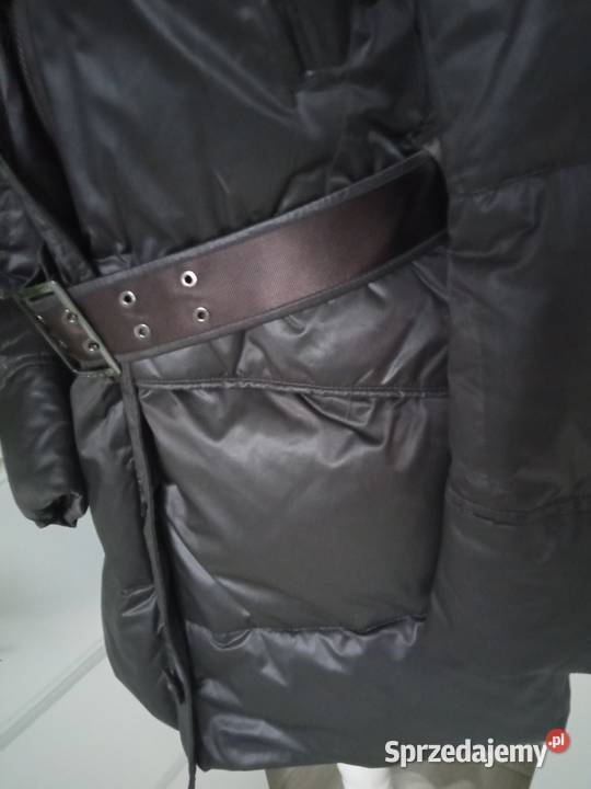 Super damska kurtka puchowa zimowa Peuterey r 42 brązowy/beżowy Osieczna sprzedam