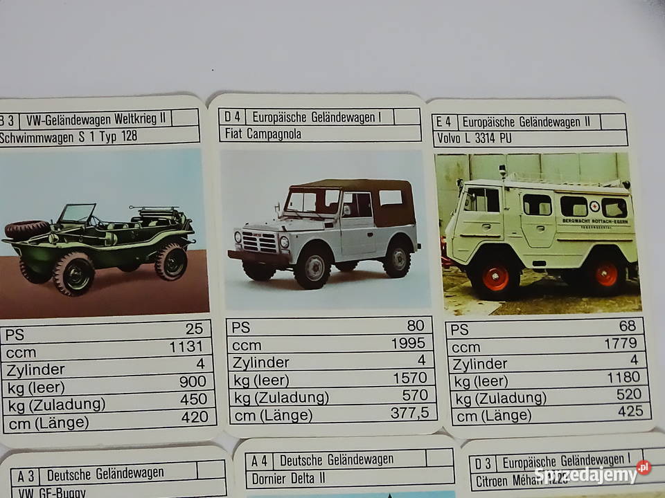 Techniczny kwartet ASS zestaw 32 kart pudełko