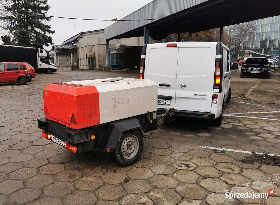 Sprężarka śrubowa DOOSAN 31 m3min kompresor małopolskie Kraków