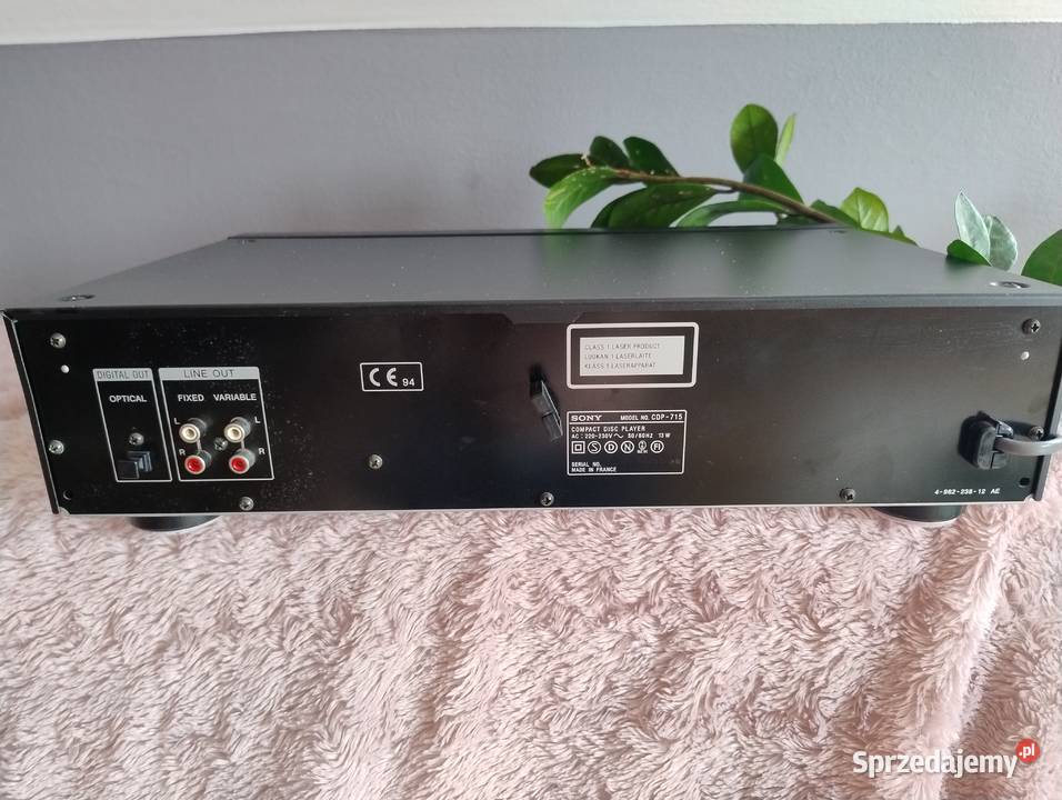 Odtwarzacz CD Sony cdp 715 z pilotem podkarpackie