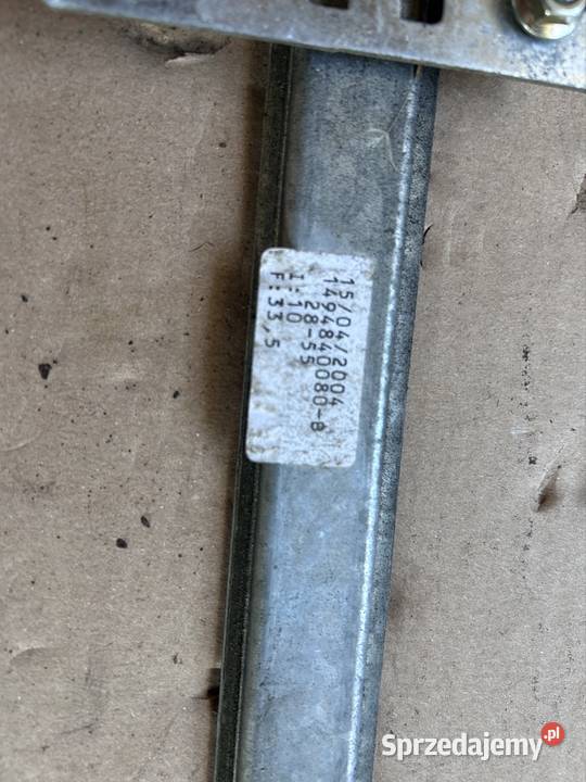 Podnośnik szyby prawy tył peugeot 807 1494840080 Grudziądz