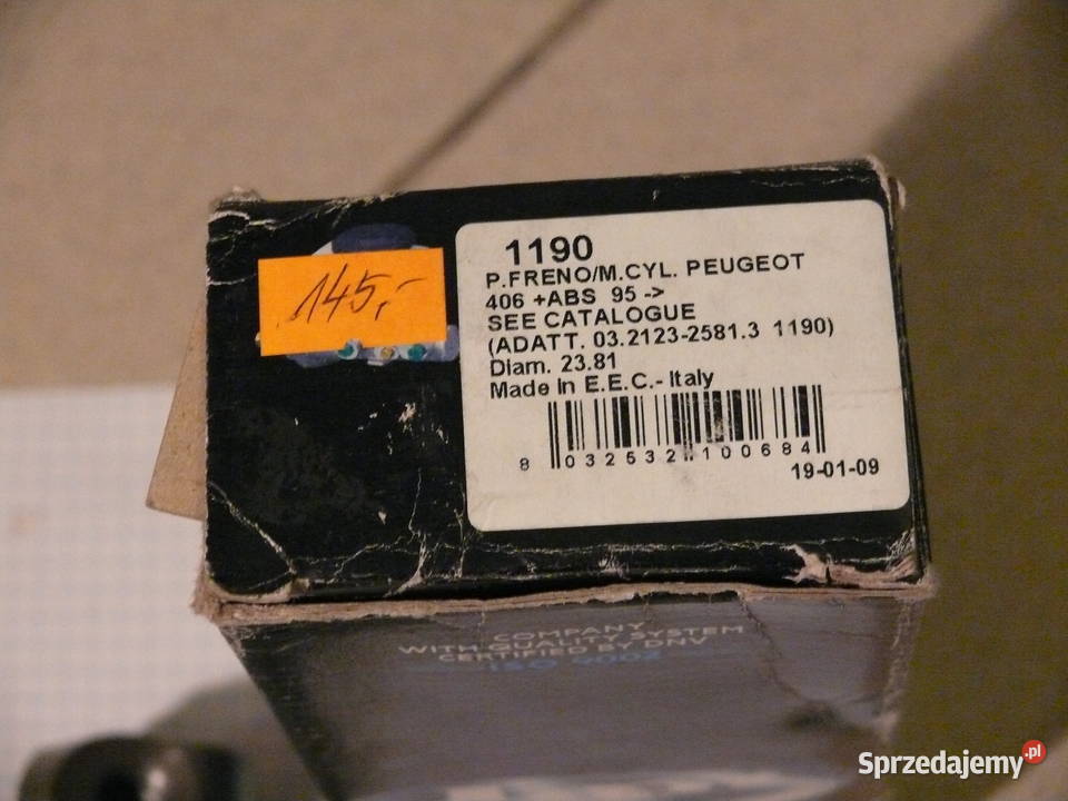 Pompa hamulcowa Peugeot 406 Citroen Xsara małopolskie Stary Sącz