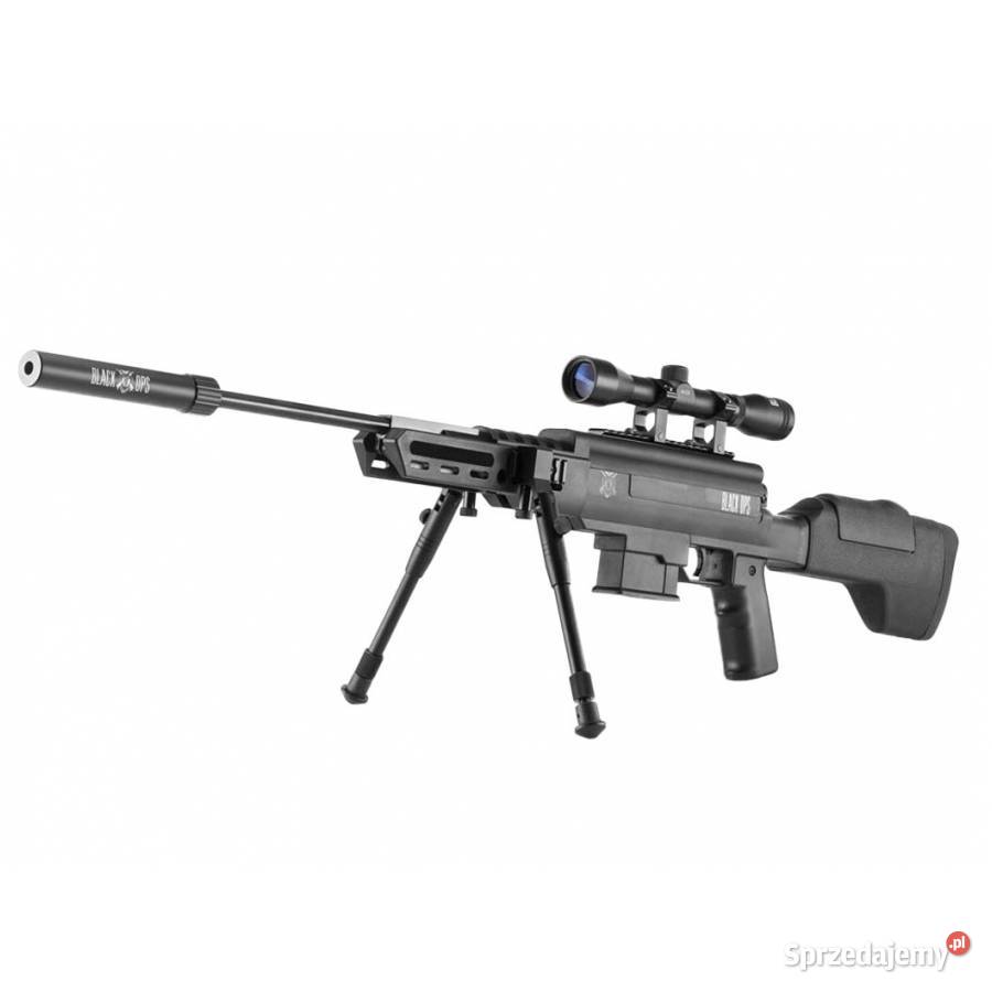 Wiatrówka Black Ops Sniper 45 mm z lunetą 4x32 Trzcianka