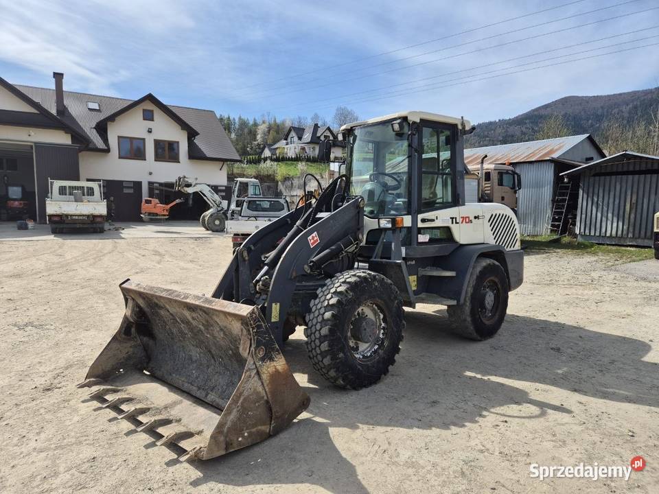 Ładowarka kołowa TEREX TL70S Obrotowa 5129h Mszana Dolna sprzedam
