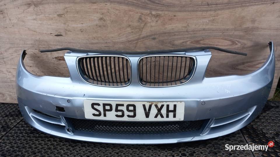 BMW 1 E82 LIFT ZDERZAK PRZÓD 896 HALOGEN PDC Zbierkowo