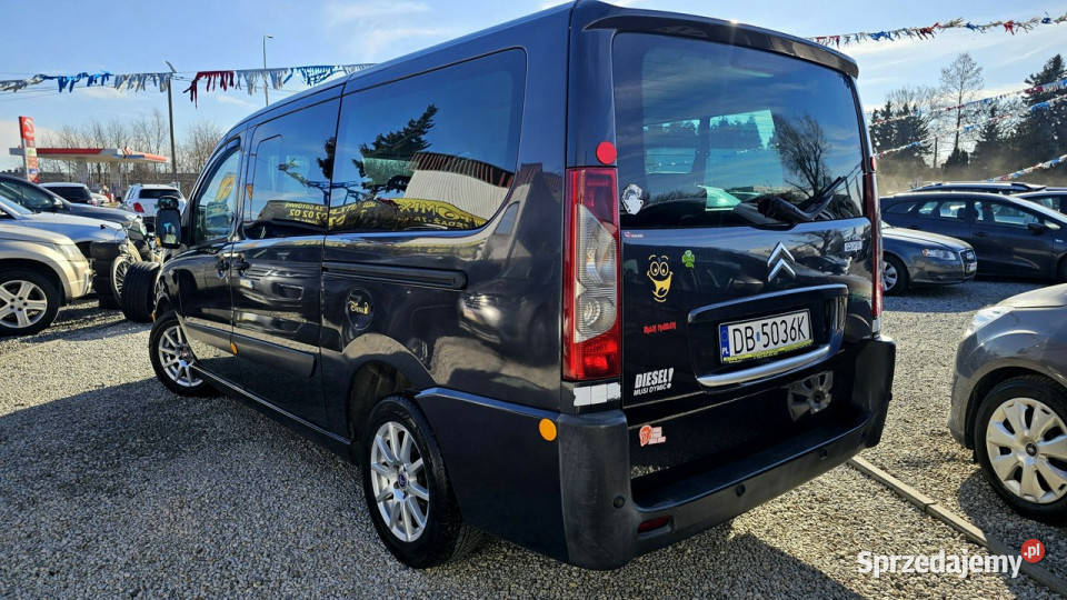 Citroen Jumpy Combi 2Xdrzwi20 HDI136 Atlante 9os przyciemniane szyby Świdnica