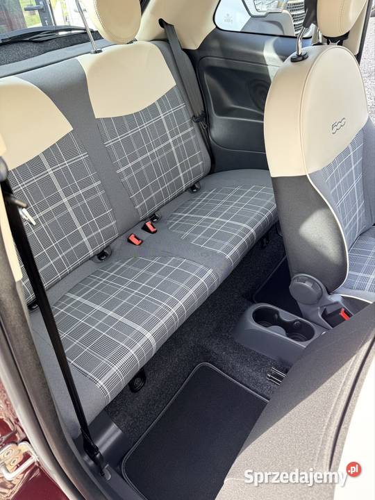 Fiat 500 125 benzyna 2017r elektryczne szyby Tomaszów Lubelski