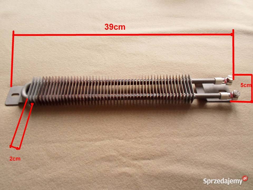 Grzałka z radiatorem piec lakiernia proszkowa Lublin sprzedam