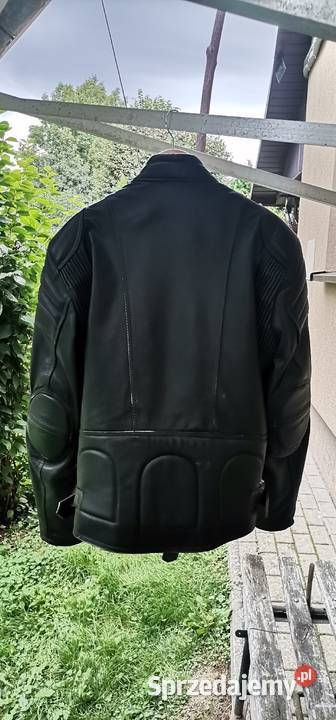 Ubranie motocyklowe skórzane spodnie i kórtka lubelskie Guzówka sprzedam