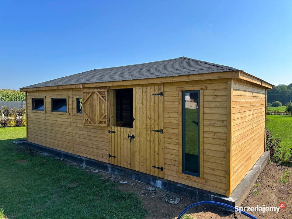 Domek alpak kóz owiec narzędziowy gospodarczy Domki drewniane Częstochowa