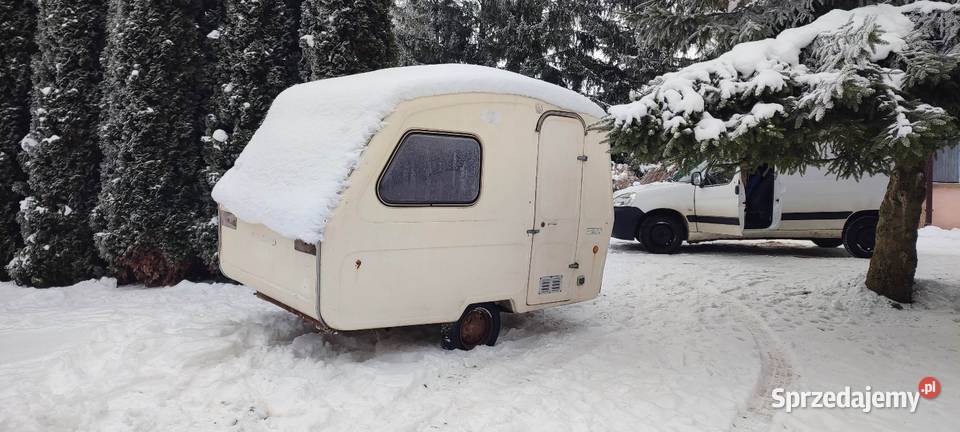Przyczepka kempingowa Niewiadów n126 2 sztuki Mrągowo