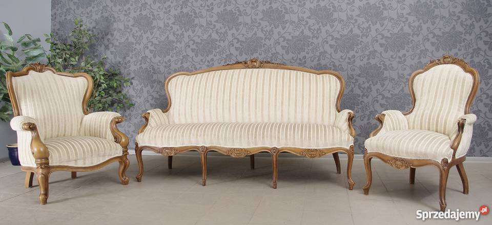 Komplet wypoczynkowy do salonu Antyki 4911 opolskie Nysa