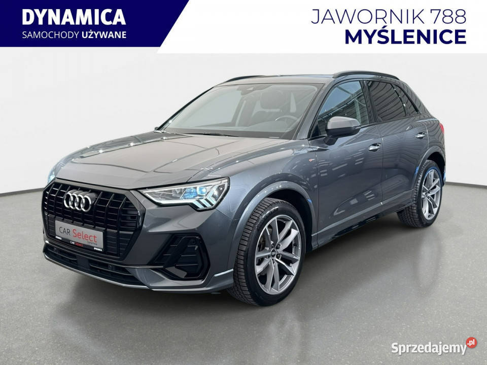 Audi Q3 VAT 23 Sline 35TFSI mHEV 150 Stronic serwisowany w ASO Myślenice