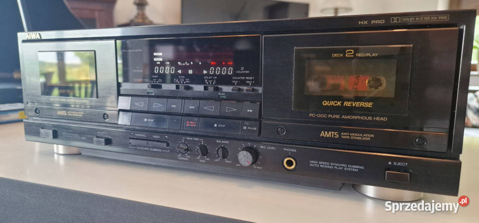 Magnetofon catette deck Aiwa ADWX888 AD WX 888 Międzychód