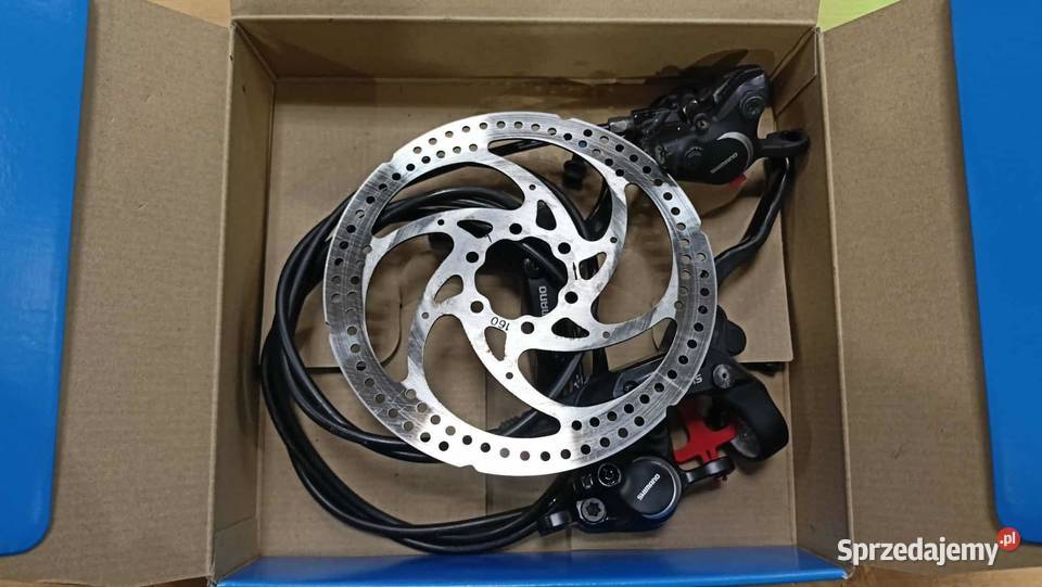 Hamulce Shimano tarcz hydr pt rower uszkodzone Kalna