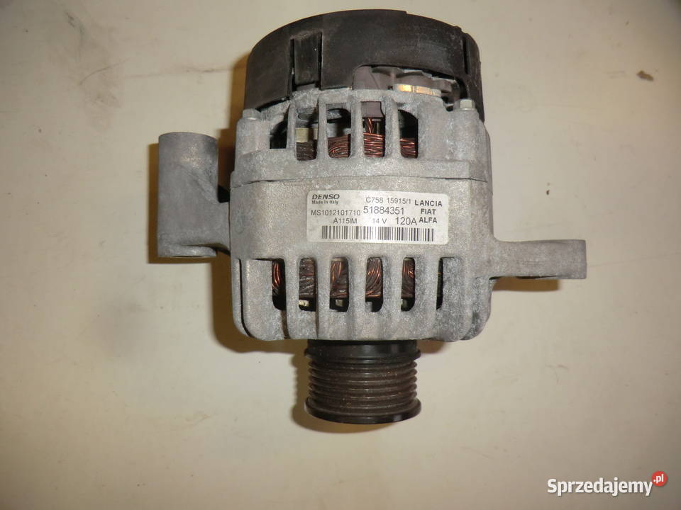FIAT 500X 16 MTJ ALTERNATOR 51884351 Krzeszowice