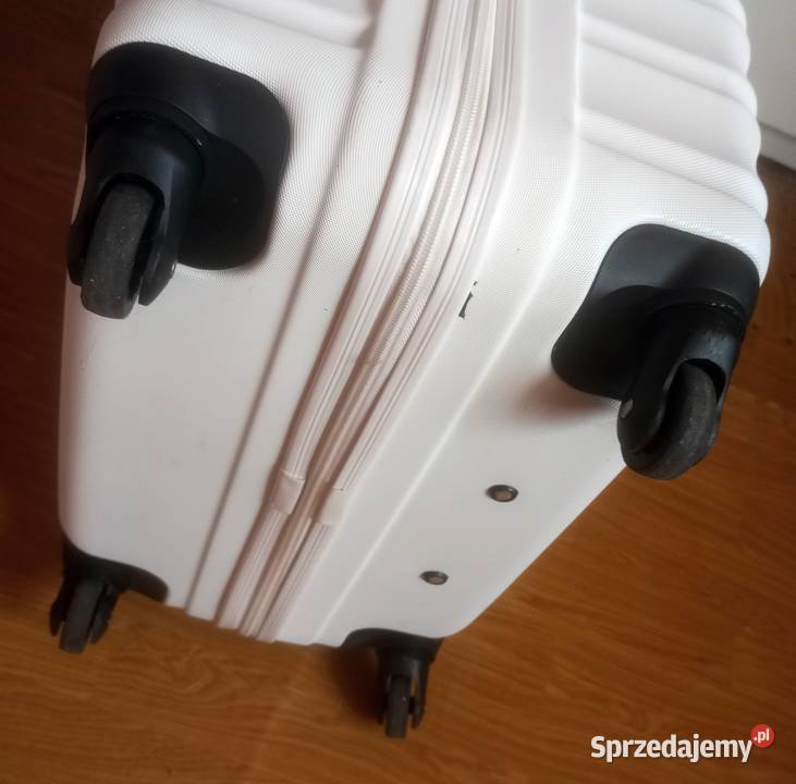 Walizka Wittchen Biała Duża Torby, plecaki i walizki Radom