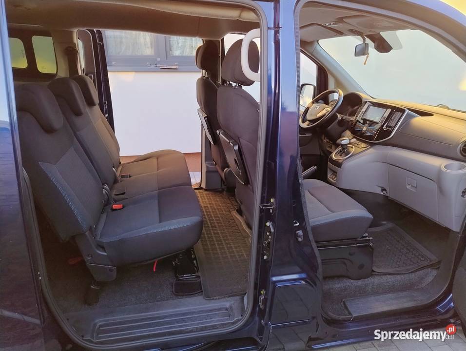 Nissan eNV 200 7osobowy bezwypadkowy Kalisz