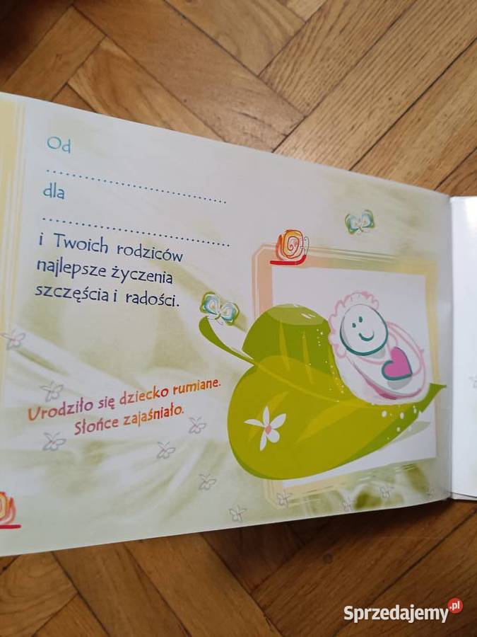 Pamiętnik malucha na pierwszy roczek Gdańsk