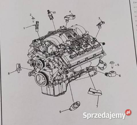 CZUJNIK TEMPERATURY JEEPRAMCHRYSLER 57 HEMI V 8