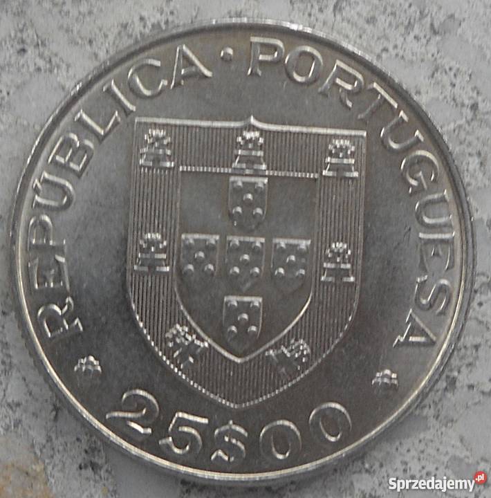 PORTUGALIA25 ESCUDOS1982 rCOPPERNICKEL Legionowo sprzedam