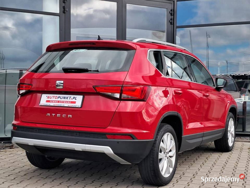 SEAT Ateca 2019r Salon IWŁ Automat Podgrzewana nieuszkodzony Tychy sprzedam