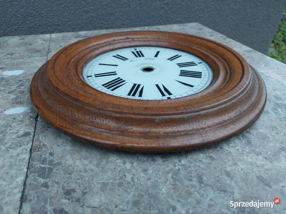 T130 Tarcza starego zegara szwarcwald okrągła Tczew