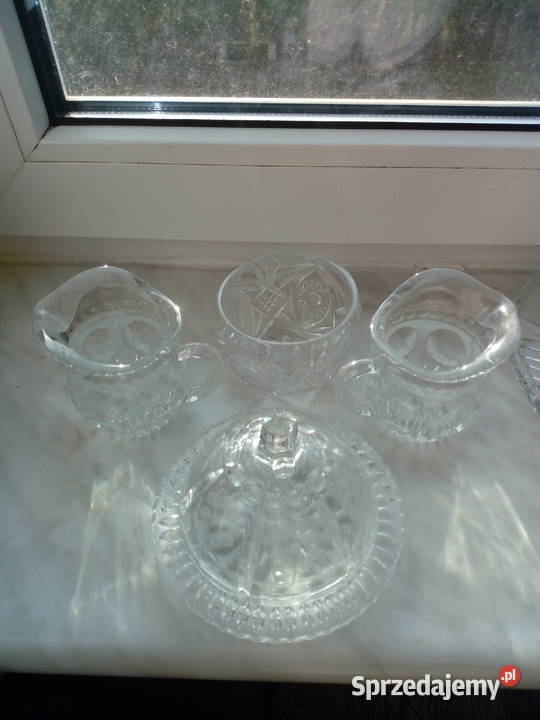 Szkło kryształ komplet zachodniopomorskie Choszczno