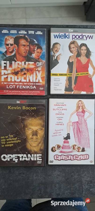 Wyprzedaż garażowa 5 Filmy DVD wersja w Ząbki