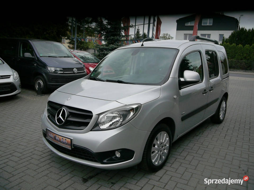 Mercedes Citan Tourer 15d 5os bez rdzy i korozji nieuszkodzony śląskie Częstochowa