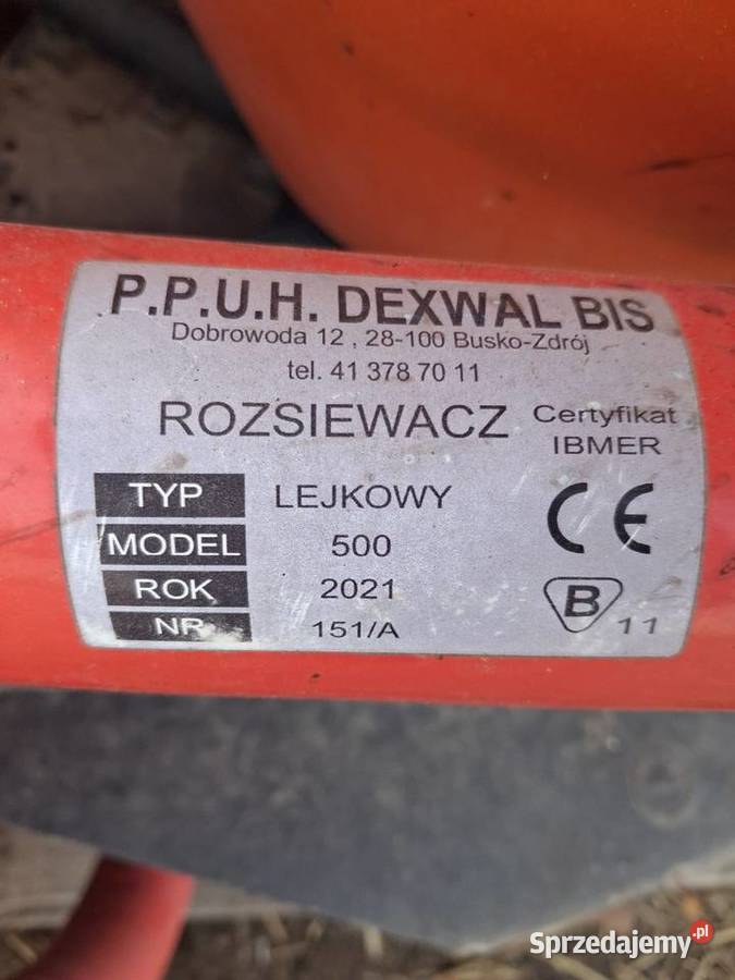 Sprzedam rozsiewacz nawozu warmińsko-mazurskie Jagodne Wielkie