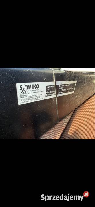 Kamper alko Bagażnikplatforma na skutera lubuskie Zielona Góra