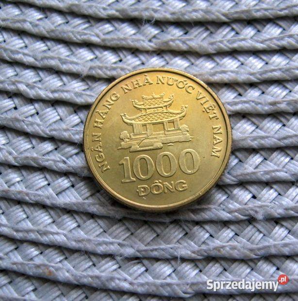 Wietnam 1000 Dongów 2003r Ładna wielkopolskie Kalisz