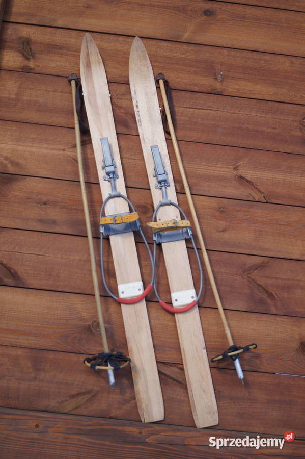 Stare narty dziecięce 100 kijki Pozostałe Pruchnik