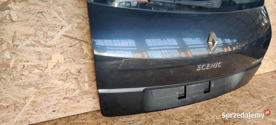 TYLNA KLAPA BAGAŻNIKA TYŁ SZYBA POKRYWA RENAULT