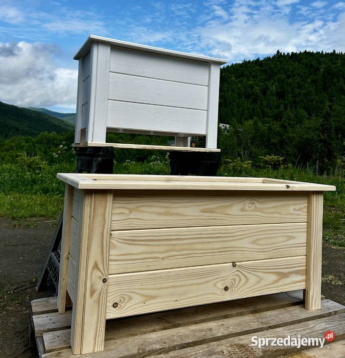 Donice ogrodowe drewniane Szczawa